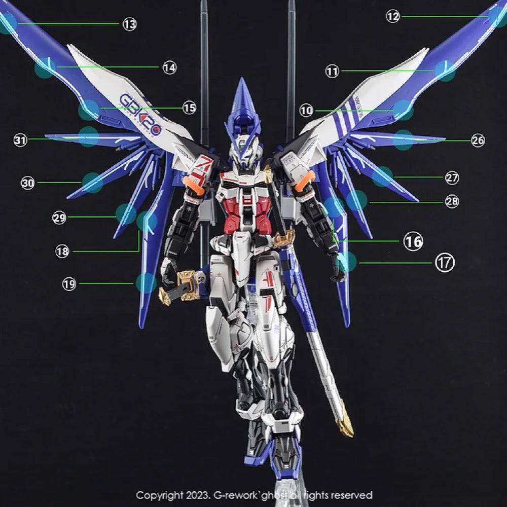 G-Rework CD-ML-GBK20-AST Premium Decal for MG Gbk-20Th Gundam Astray (Korea Ver.)