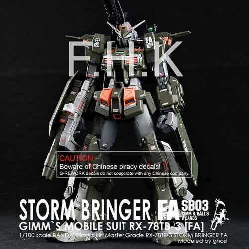 G-Rework CD-ML-STFA Premium Decal for MG Stormbringer FA