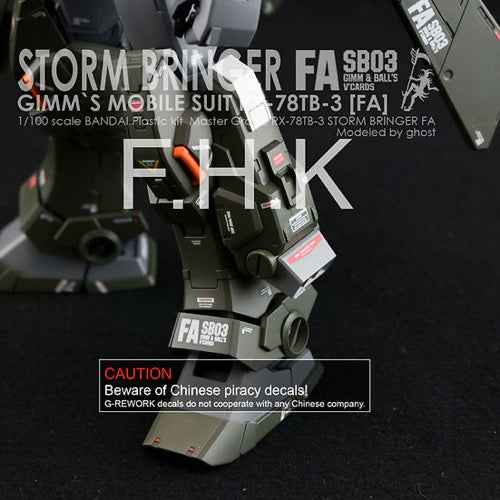 G-Rework CD-ML-STFA Premium Decal for MG Stormbringer FA
