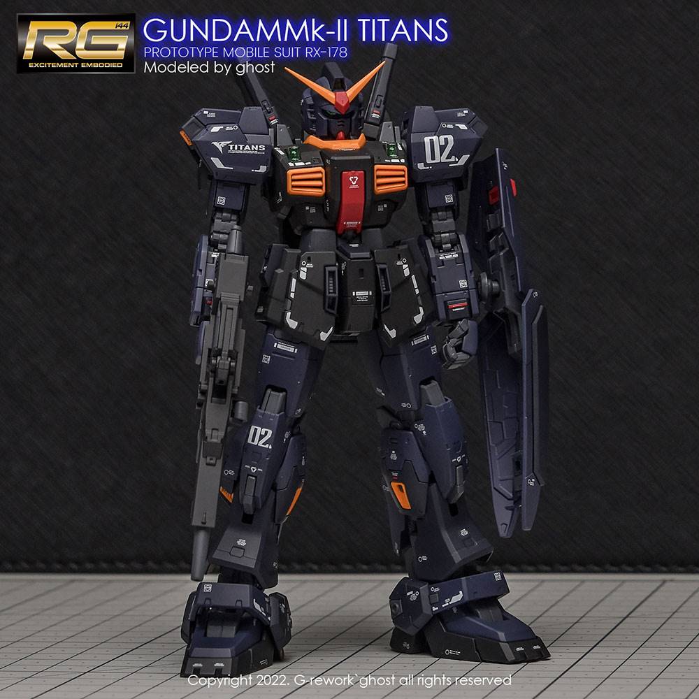 G-Rework CD-RG07 Premium Decal for RG Rx-178 Mk-II Gundam Titans