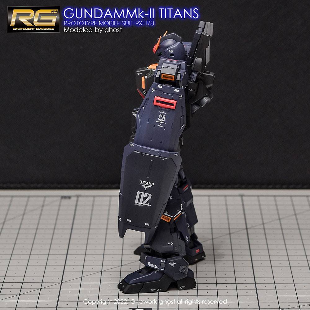 G-Rework CD-RG07 Premium Decal for RG Rx-178 Mk-II Gundam Titans