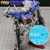 G-Rework CD-RG13 Premium Decal for RG Gundam Gp01Fb Full Burnern