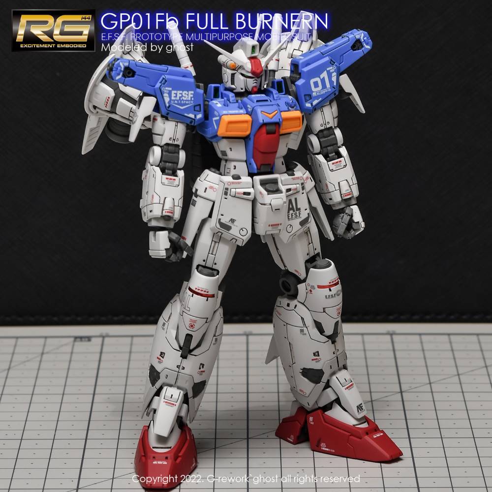G-Rework CD-RG13 Premium Decal for RG Gundam Gp01Fb Full Burnern