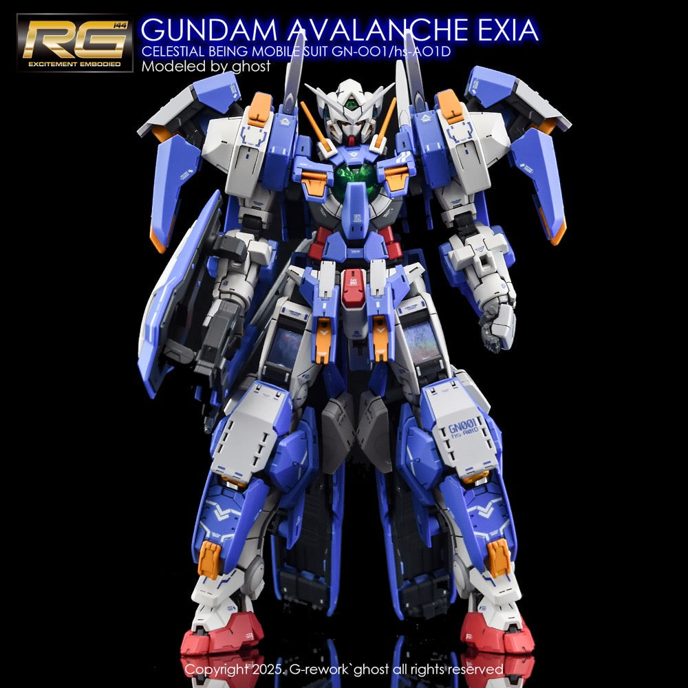 G-Rework CD-RG15-AE Premium Decal for RG Avalanche Exia