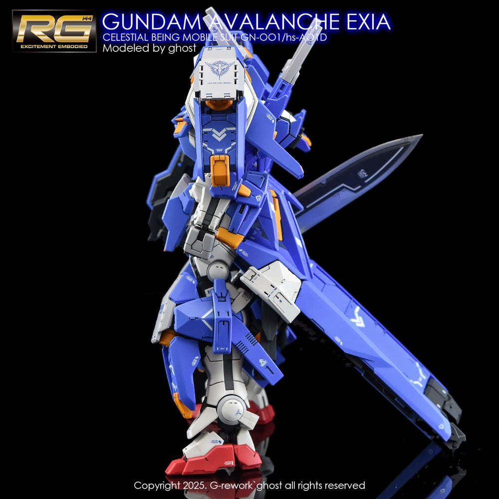 G-Rework CD-RG15-AE Premium Decal for RG Avalanche Exia