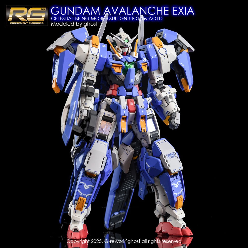 G-Rework CD-RG15-AE Premium Decal for RG Avalanche Exia