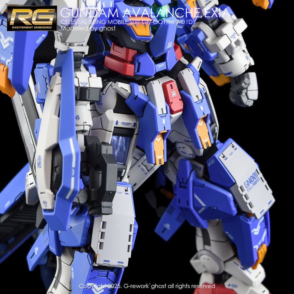 G-Rework CD-RG15-AE Premium Decal for RG Avalanche Exia