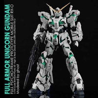 G-Rework CD-RG30 Premium Decal for RG Full Amor Unicorn