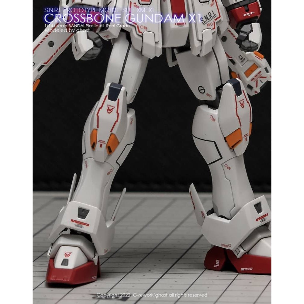 G-Rework CD-RG31 Premium Decal for RG Crossbone Gundam X1