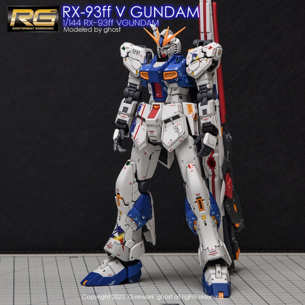 G-Rework CD-RG32-FF Premium Decal for RG Rx-93Ff V Gundam