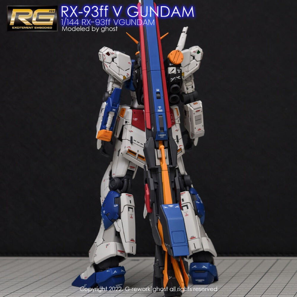 G-Rework CD-RG32-FF Premium Decal for RG Rx-93Ff V Gundam