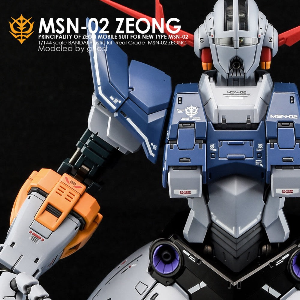 G-Rework CD-RG34 Premium Decal for RG Zeong