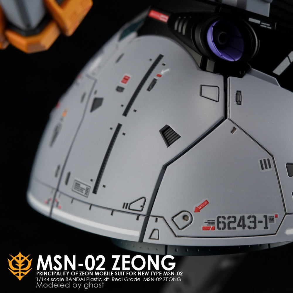 G-Rework CD-RG34 Premium Decal for RG Zeong