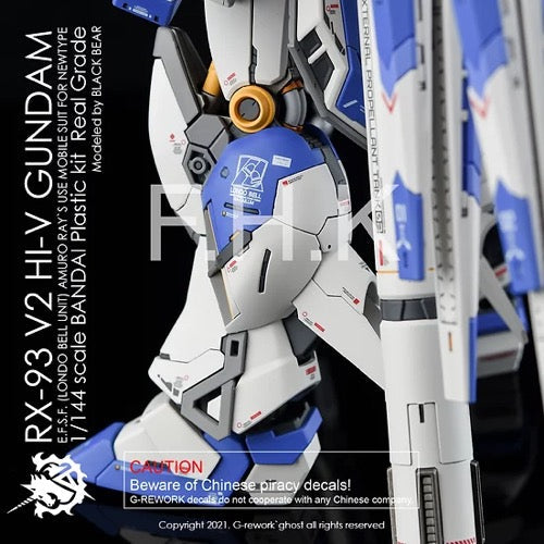 G-Rework CD-RG36 Premium Decal for RG Hi-V Gundam