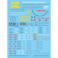 G-Rework CD-RG36-HL Premium Decal for RG Hi-V Hyper Mega Bazooka Laucher