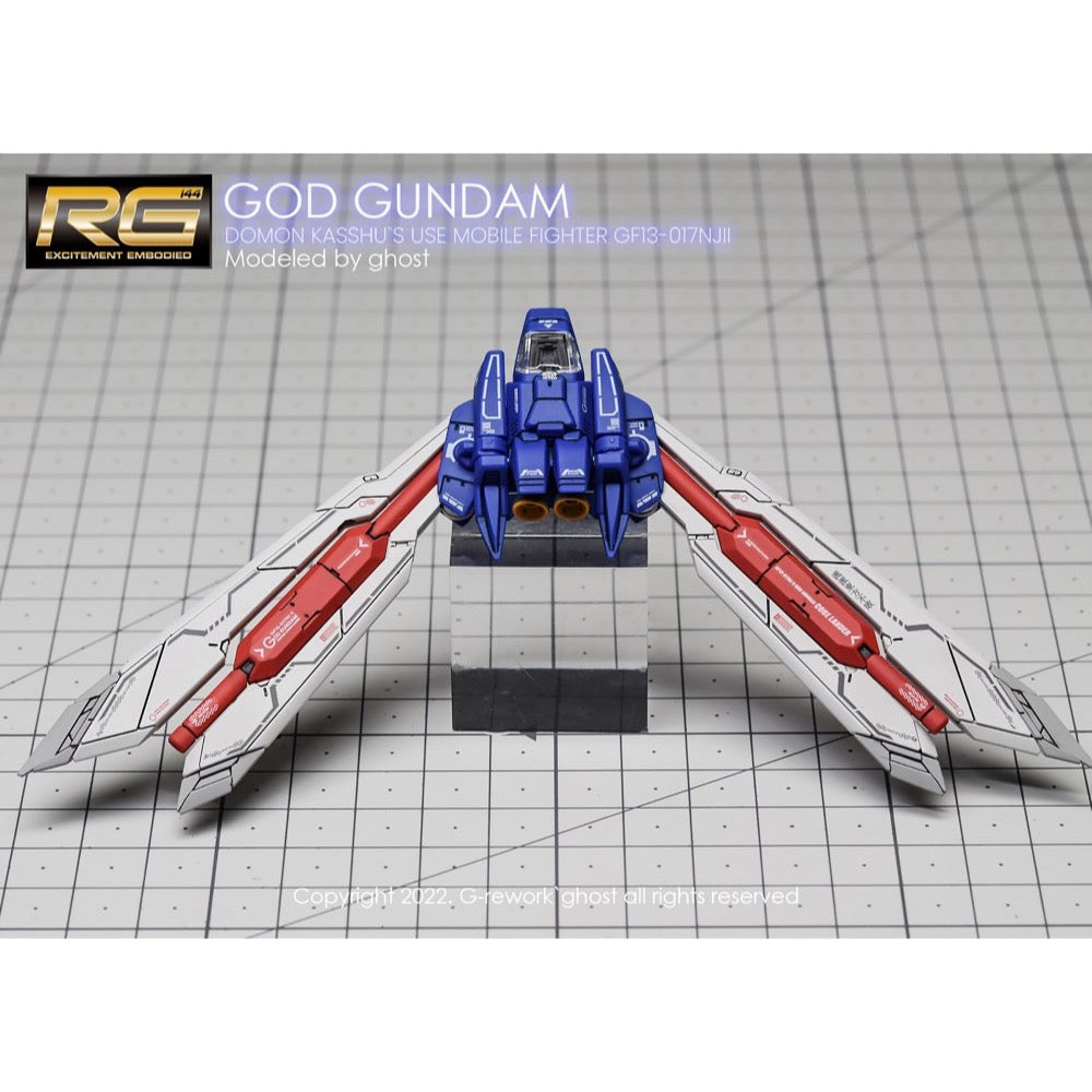 G-Rework CD-RG37 Premium Decal for RG God Gundam