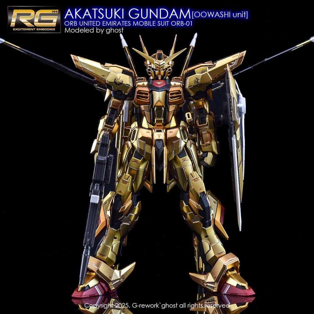 G-Rework CD-RG41 Premium Decal for RG Akatsuki Oowashi