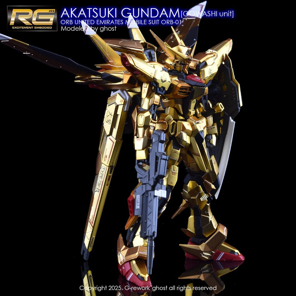 G-Rework CD-RG41 Premium Decal for RG Akatsuki Oowashi