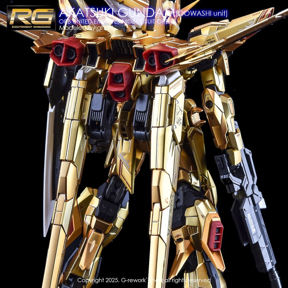 G-Rework CD-RG41 Premium Decal for RG Akatsuki Oowashi