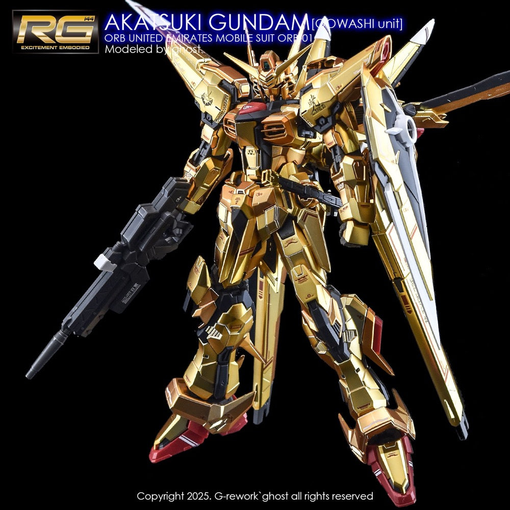 G-Rework CD-RG41 Premium Decal for RG Akatsuki Oowashi