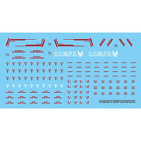 G-Rework CD-RG41 Premium Decal for RG Akatsuki Oowashi
