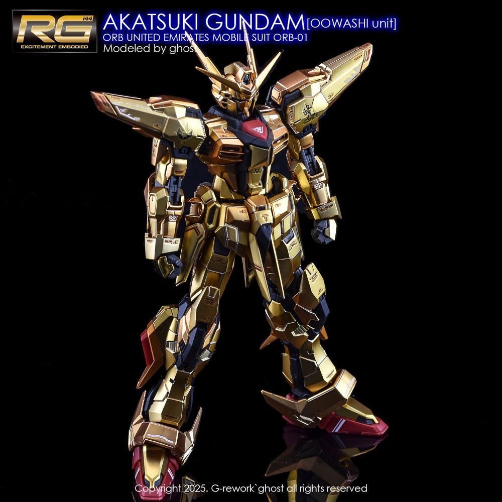 G-Rework CD-RG41 Premium Decal for RG Akatsuki Oowashi