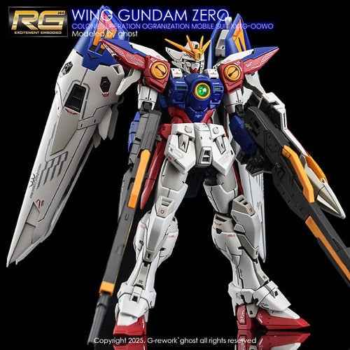 G-Rework CD-RG43 Premium Decal for RG Wing Gundam Zero