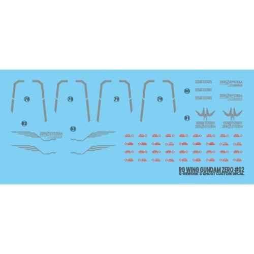 G-Rework CD-RG43 Premium Decal for RG Wing Gundam Zero