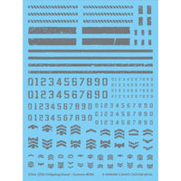 G-Rework CP-CU-01-G Premium Decal for Chipping Decal Custom 01 Gray