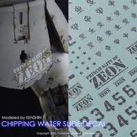 G-Rework CP-CU-01-G Premium Decal for Chipping Decal Custom 01 Gray