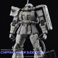 G-Rework CP-CU-01-G Premium Decal for Chipping Decal Custom 01 Gray