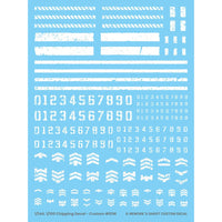 G-Rework CP-CU-01-W Premium Decal for Chipping Decal Custom 01 White