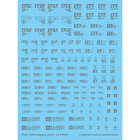 G-Rework CP-EF-01-G Premium Decal for Chipping Decal EFF 01 Gray