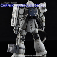 G-Rework CP-EF-01-G Premium Decal for Chipping Decal EFF 01 Gray