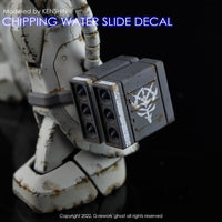 G-Rework CP-EF-01-W Premium Decal for Chipping Decal EFF 01 White