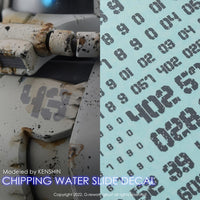 G-Rework CP-N-01-G Premium Decal for Chipping Decal Number 01 Gray