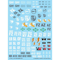G-Rework TM-GM-01 Premium Decal for GM Mark Set