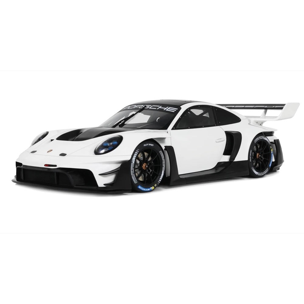GT-Spirit 1/18 Porsche 911 (992.1) GT3 R Rennsport White 2023