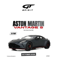 GT-Spirit 1/18 Aston Martin Vantage S Satin Xenon Grey 2026