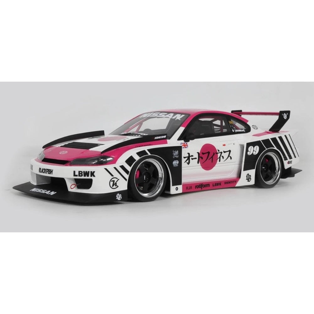 GT-Spirit 1/18 Nissan Silvia (S15) Super Silhouette by LB-Works Pink 2025