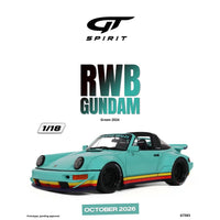 GT-Spirit 1/18 RWB Gundam Green 2024