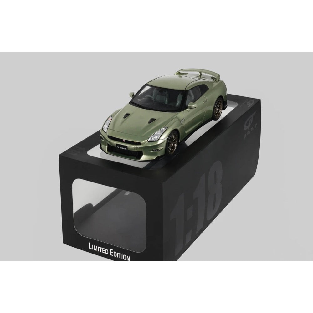 GT-Spirit 1/18 Nissan GT-R (R35) Premium Edition T-Spec Millennium Jade 2024