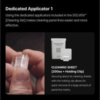 Gunprimer CS-C-200 Cleaning Sheet 200ea + Holding Clip