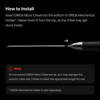 Gunprimer G05-MC1 Grida Micro Chisel / 2ea