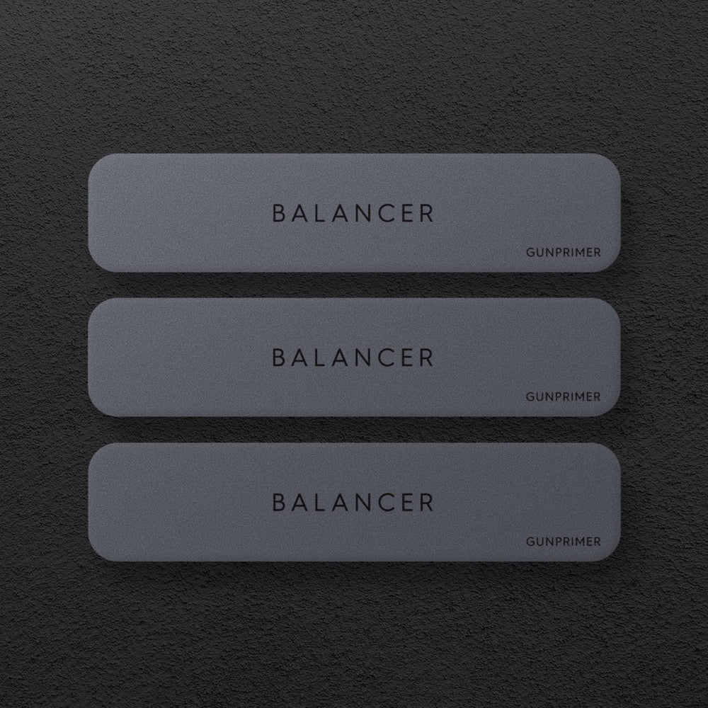 Gunprimer R-B-G1 Balancer Gray Fine Grit / 3ea