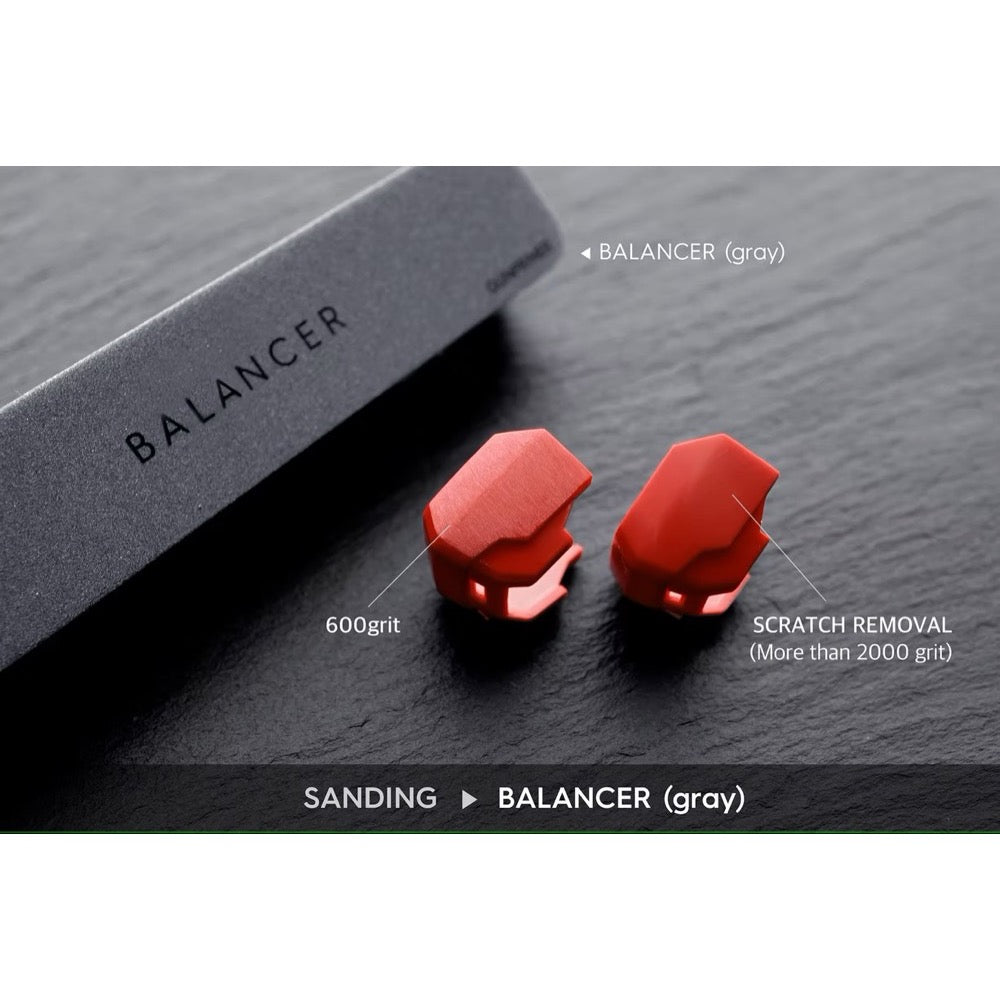 Gunprimer R-B-G1 Balancer Gray Fine Grit / 3ea