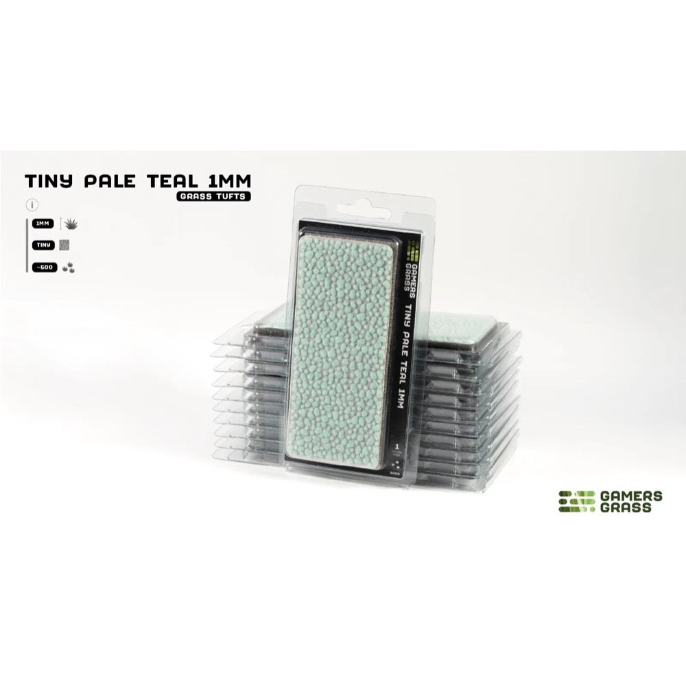 Gamers Grass Grass Tufts Tiny Pale Teal 1mm