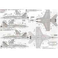 Hasegawa 00548AU 1/72 F/A-18F Super Hornet Limited Edition with RAAF 1Sqn Operation OKRA Decals Included