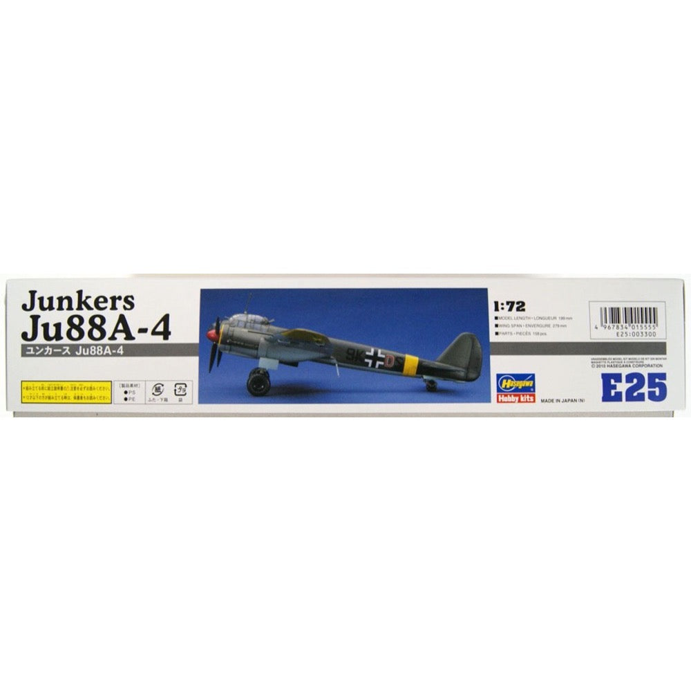 Hasegawa 00555 1/72 Junkers JU88A-4