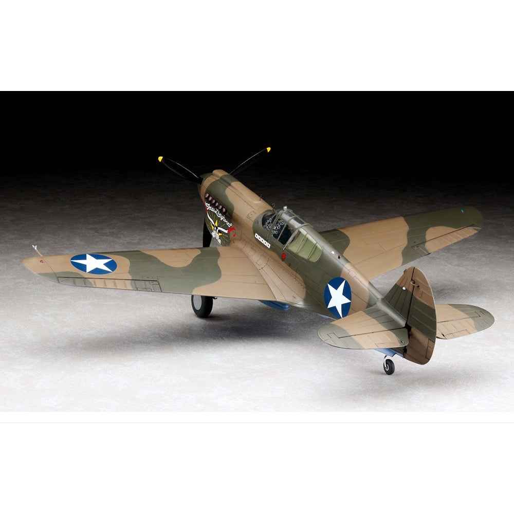 Hasegawa 8879AU 1/32 P-40E Warhawk with RAAF Decals